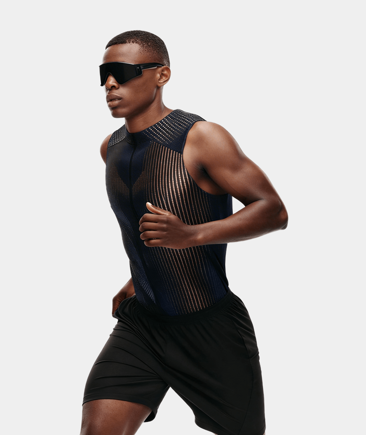 Slim Fit Sleeveless Sports Top